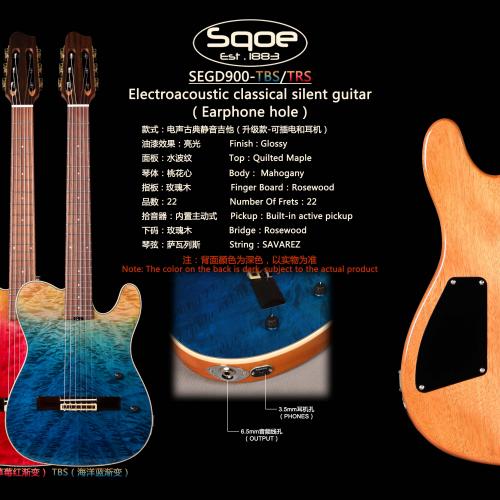 SEGD-900Electronic classical silent guitar